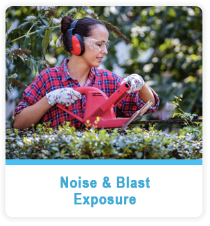 Noise and blast exposure
